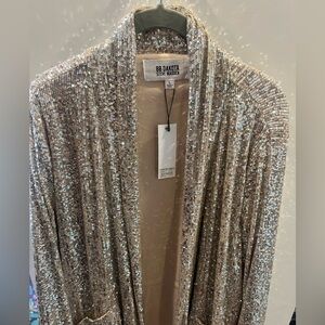 NWT BB Dakota Sequin duster